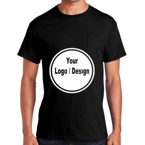 Ultra Cotton ® 100% US Cotton T Shirt with Pocket Thumbnail