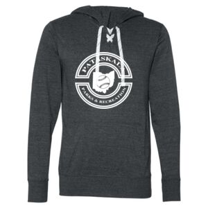 Unisex Jersey Sport Lace Hooded Pullover Thumbnail