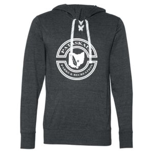 Unisex Jersey Sport Lace Hooded Pullover Thumbnail