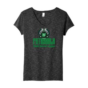 Ladies Medal V-Neck Tee Thumbnail