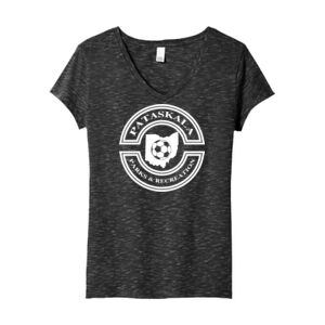 Ladies Medal V-Neck Tee Thumbnail