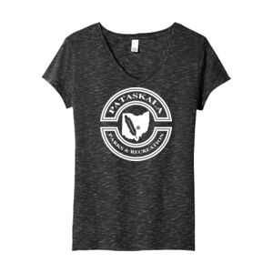 Ladies Medal V-Neck Tee Thumbnail